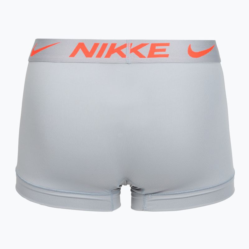 Men's boxers Nike Dri-Fit Essential Micro Trunk 3 pairs grey 3