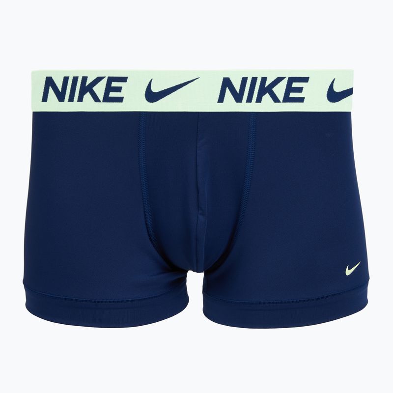 Men's boxers Nike Dri-Fit Essential Micro Trunk 3 pairs navy 2
