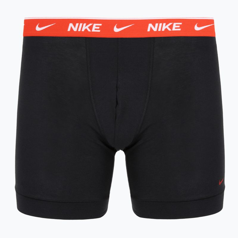 Men's boxers Nike Essential Cotton Stretch 5 pairs black/volt/pt red/game royal/sm green/un gold wb 2