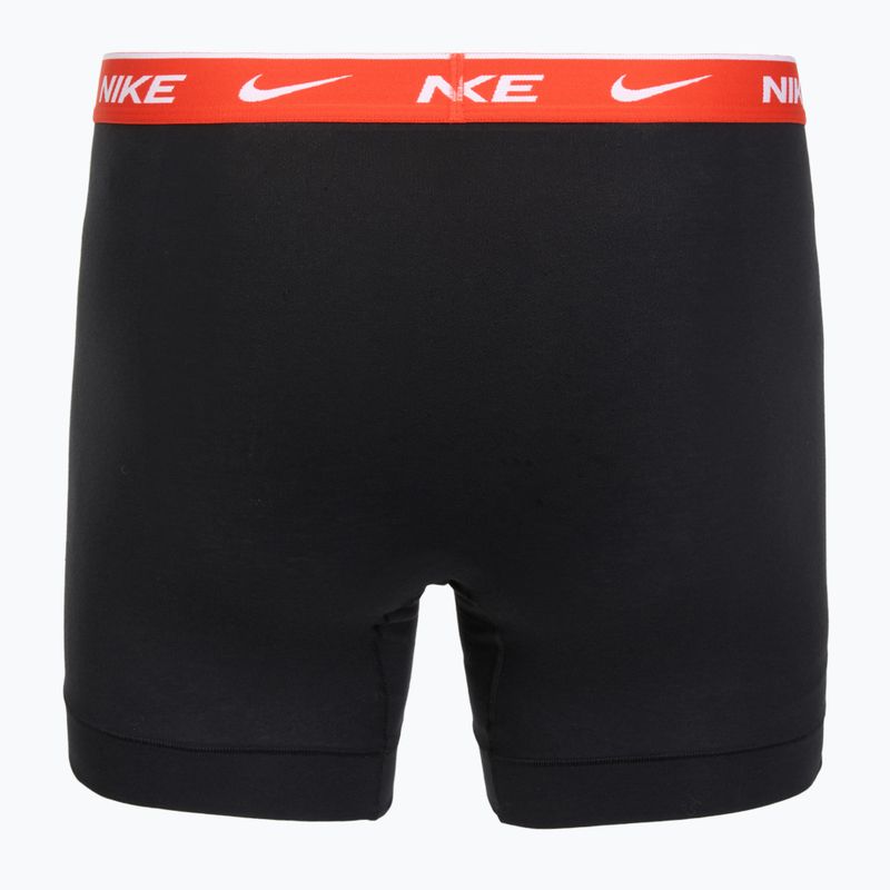 Men's boxers Nike Essential Cotton Stretch 5 pairs black/volt/pt red/game royal/sm green/un gold wb 3