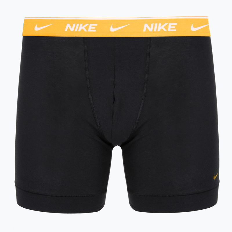 Men's boxers Nike Essential Cotton Stretch 5 pairs black/volt/pt red/game royal/sm green/un gold wb 5