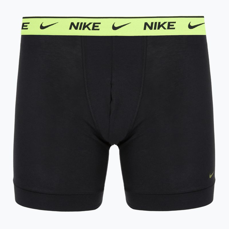 Men's boxers Nike Essential Cotton Stretch 5 pairs black/volt/pt red/game royal/sm green/un gold wb 6