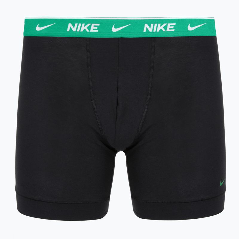 Men's boxers Nike Essential Cotton Stretch 5 pairs black/volt/pt red/game royal/sm green/un gold wb 7
