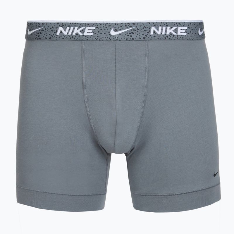 Men's boxers Nike Essential Cotton Stretch 3 pairs gray multi 2