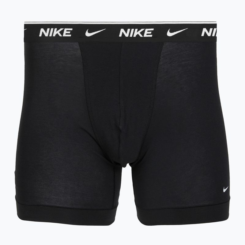 Men's boxers Nike Cotton Stretch Boxer Brief black/blue/navy 4