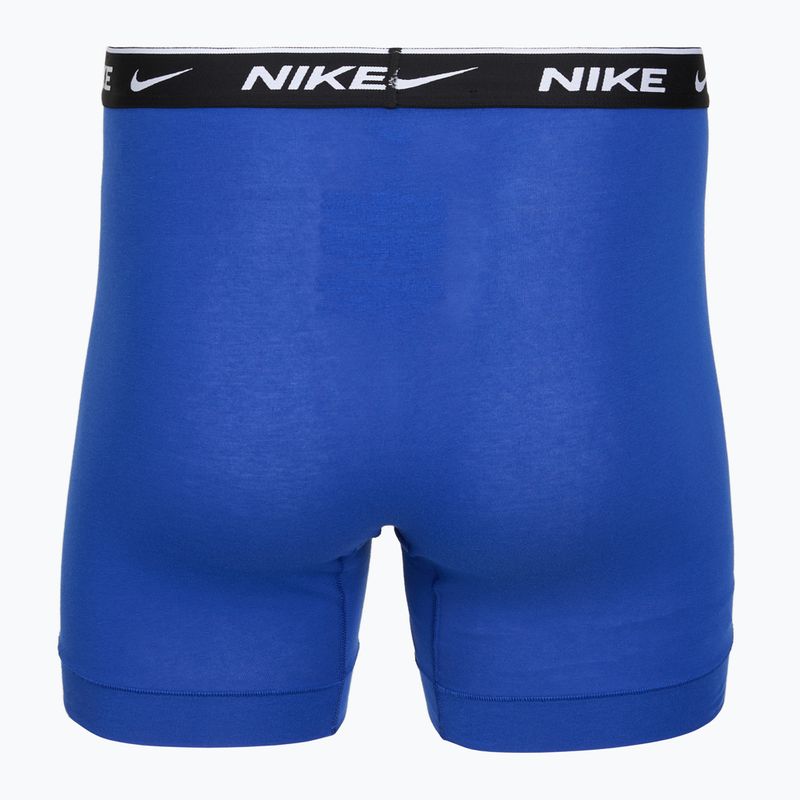 Men's boxers Nike Cotton Stretch Boxer Brief black/blue/navy 5