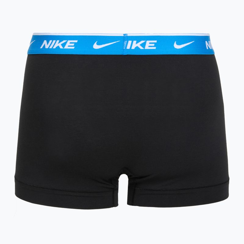 Men's boxers Nike Cotton Stretch Trunk 3 pack open black 3