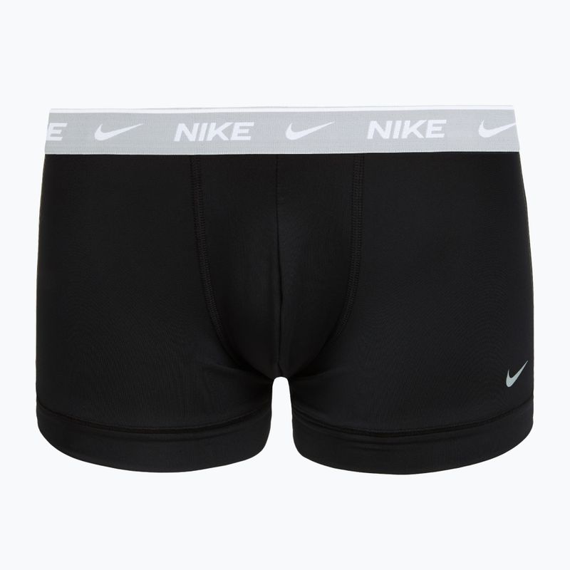 Men's boxers Nike Cotton Stretch Trunk 3 pack open black 5
