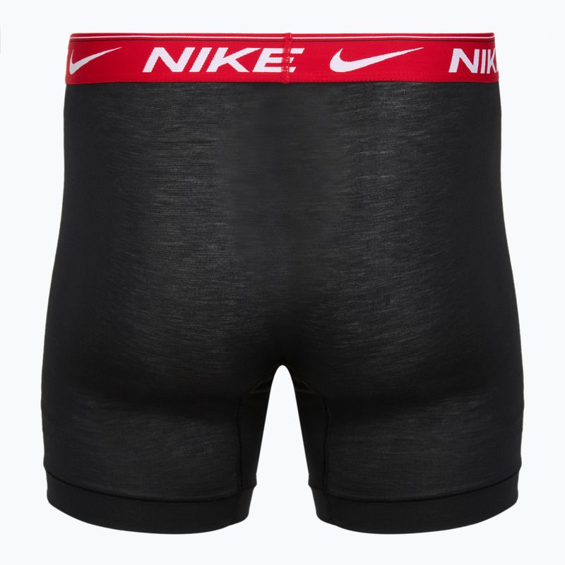 Men's boxers Nike Dri-FIT Ultra Comfort Long 3 pack gray 3