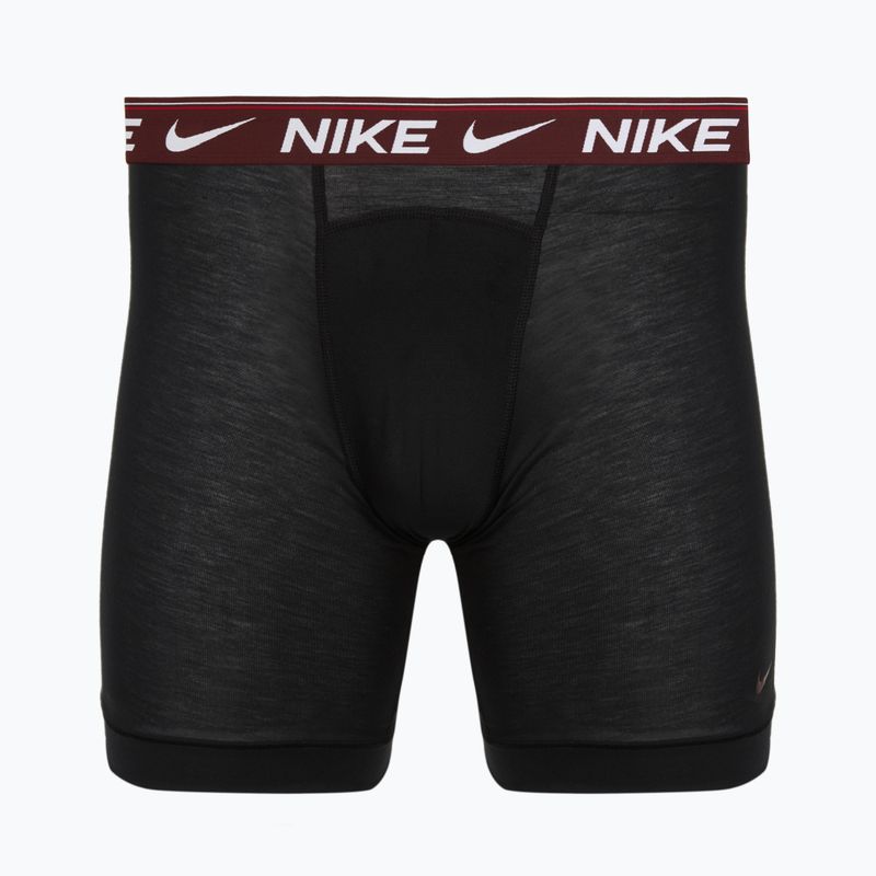 Men's boxers Nike Dri-FIT Ultra Comfort Long 3 pack gray 5