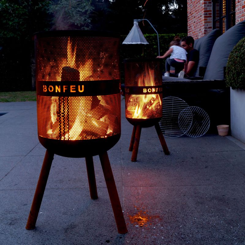 Fire pit BonFeu BonVes corten 10
