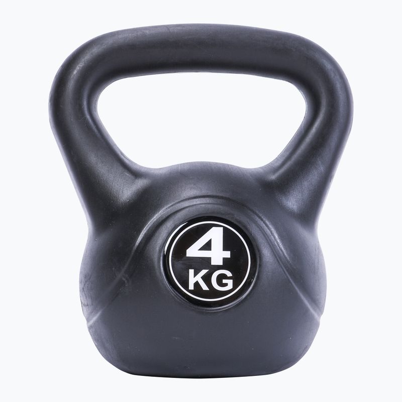 Kettlebell 4kg Pure2Improve black P2I202080