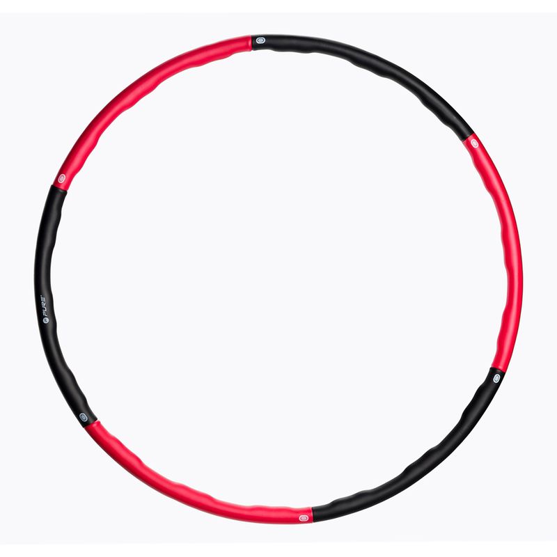 Hulahop Pure2Improve Folding Fitness Hoop red 2829