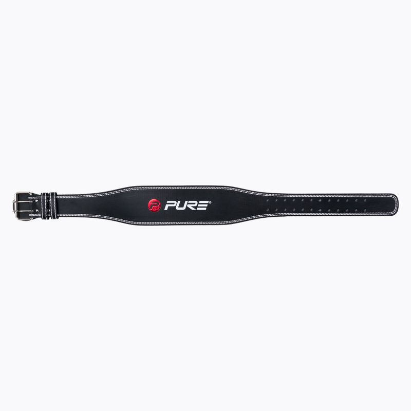 Pure2Improve Weight lifting belt black P2I200780 3