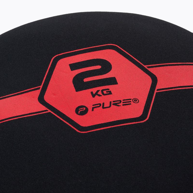 Pure2Improve Sandbell 2kg bag black and red P2I201210 3