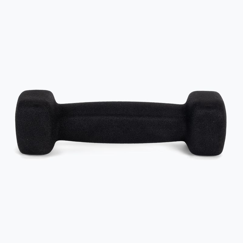 Neoprene dumbbells 1 kg Pure2Improve black P2I201390 4