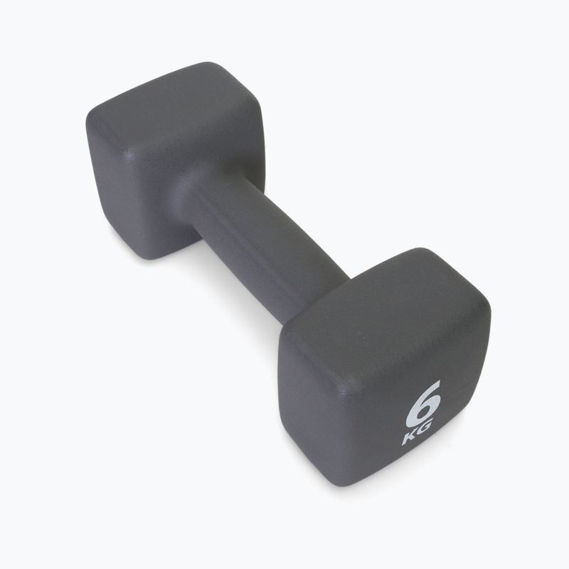 Neoprene dumbbell 6kg Pure2Improve grey P2I201440 2