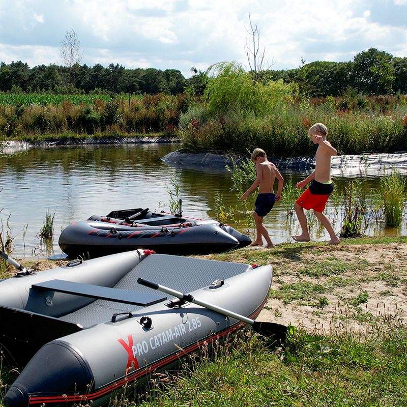 Pure4Fun XPRO Catam-Air 285 4-person pontoon grey P4F150090 5