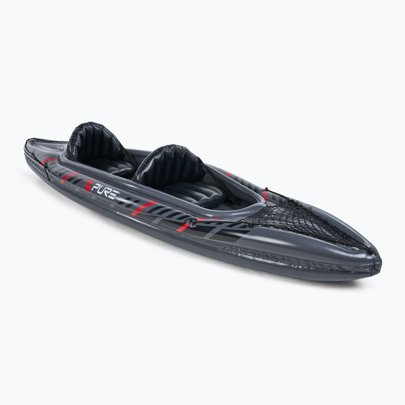Pure4Fun XPRO Kayak 3.0 grey high-pressure inflatable 2-person kayak P4F150130 5