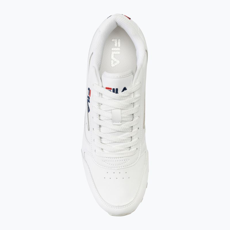 FILA women's shoes Orbit Low white 5