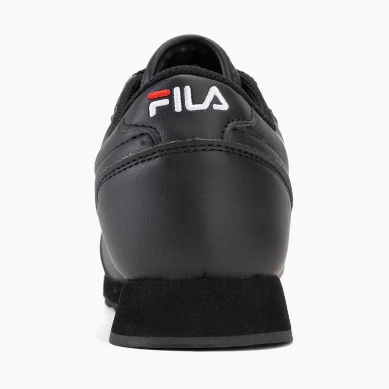 FILA women's shoes Orbit Low black/black 6