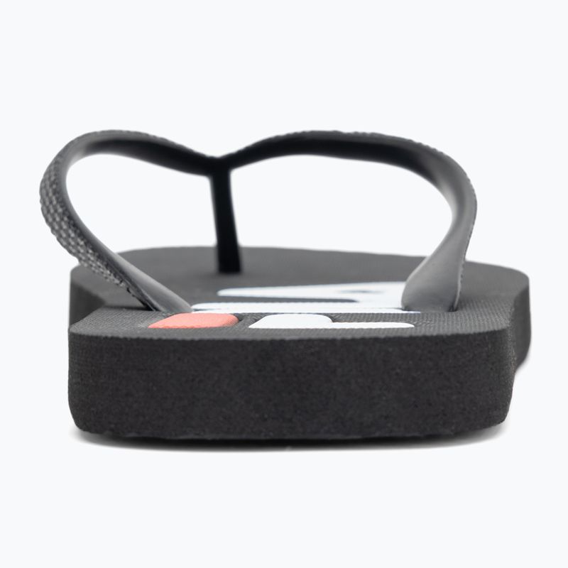 FILA Troy black women's flip flops 6