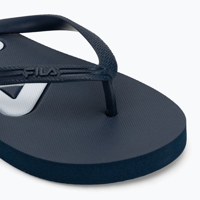FILA Troy dress blues women's flip flops 7