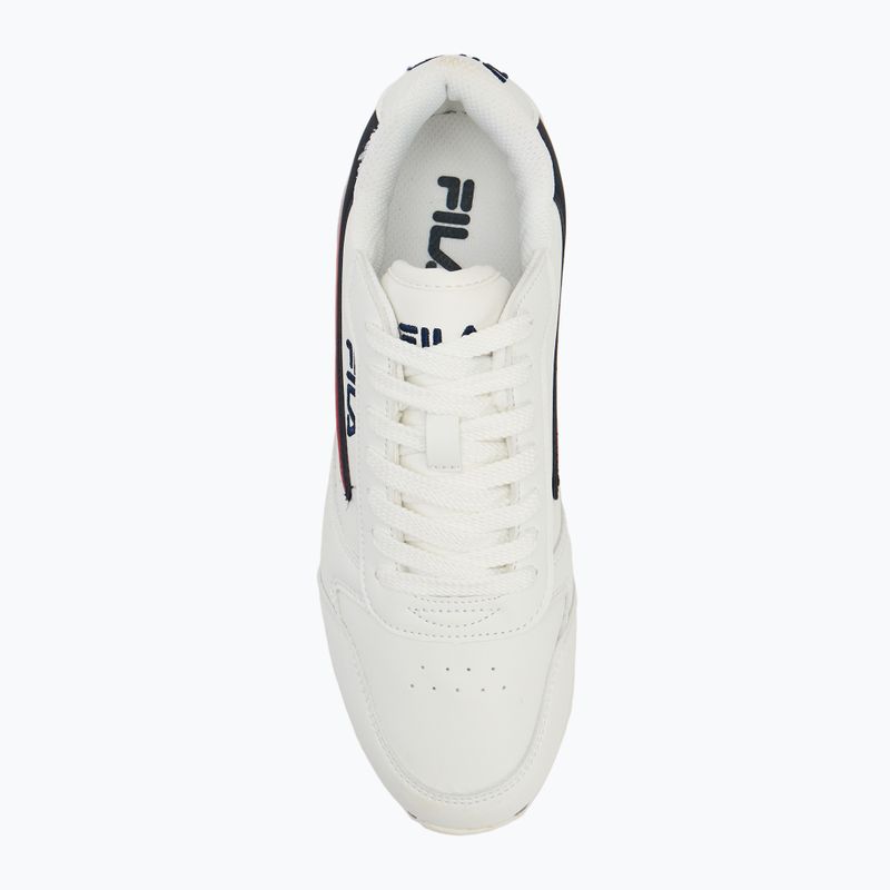 FILA children's shoes Orbit white/dress blues 5