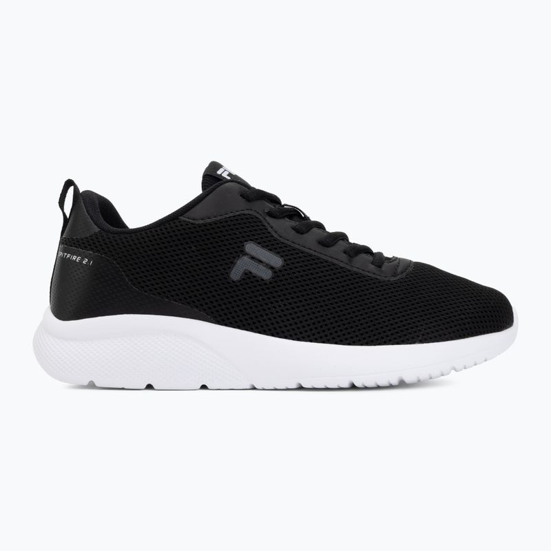 Women's shoes FILA Spitfire black/white 2