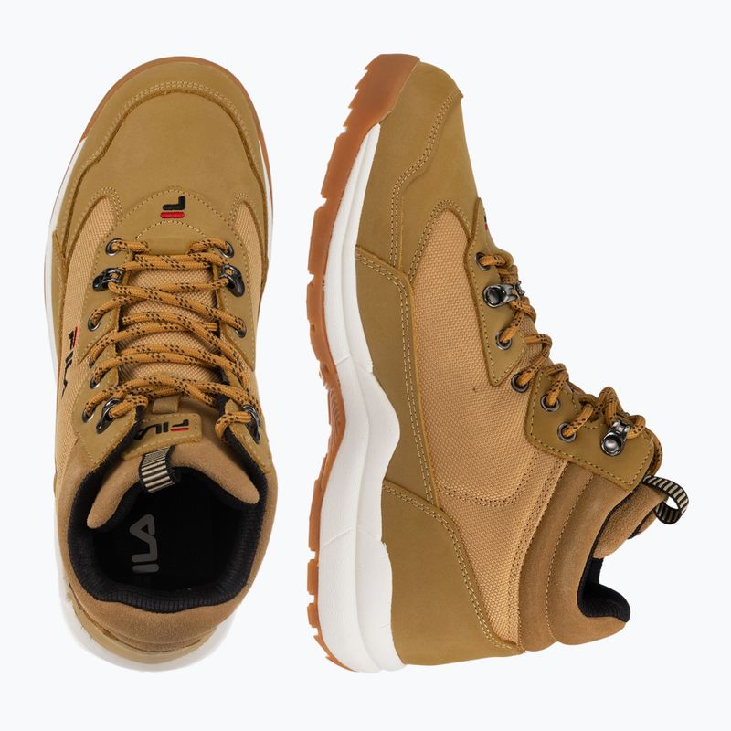 FILA men's Alpha Mid chipmunk shoes 14