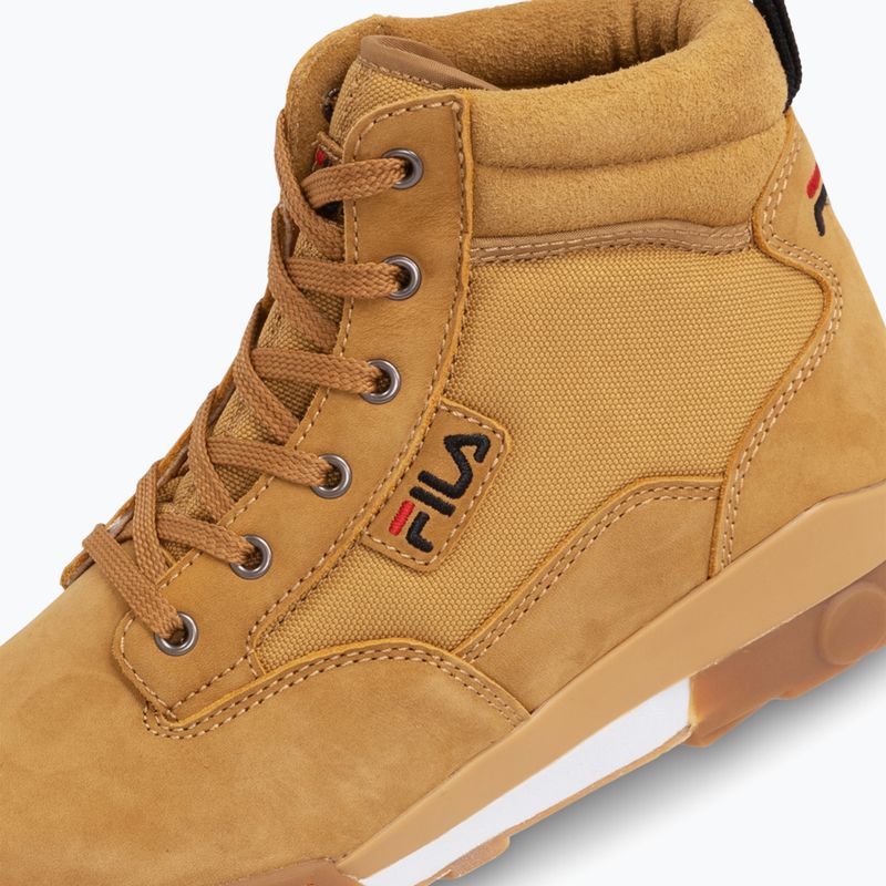 FILA men's Grunge Ii Mid chipmunk/marshmallow shoes 5