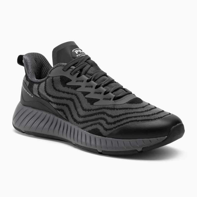 FILA men's Novanine castlerock/black shoes