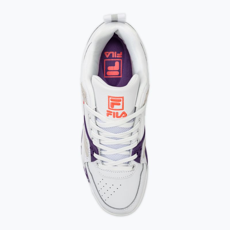 FILA Casim women's shoes white-electric purple 5