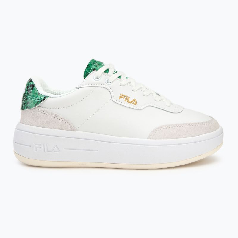 FILA Premium F women's shoes white/verdant green 2
