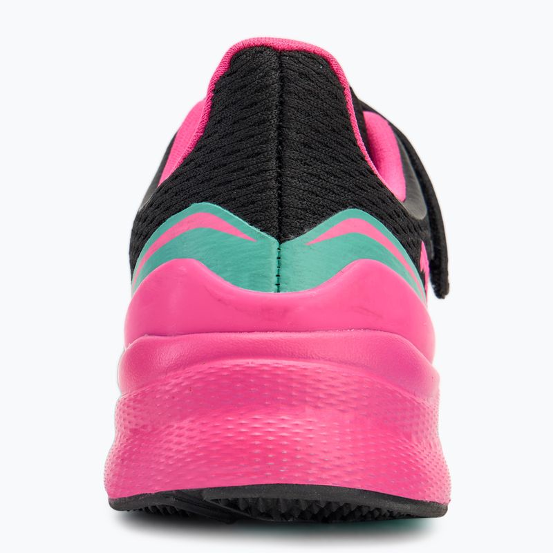 FILA Crusher V black / pink glo children's shoes 6