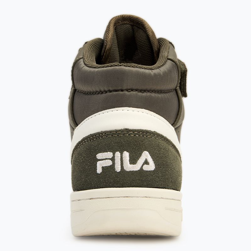 FILA Crew Velcro Mid olive night children's shoes 6