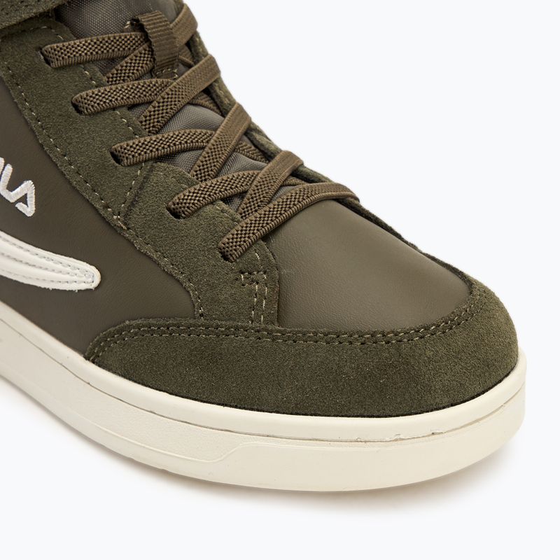 FILA Crew Velcro Mid olive night children's shoes 7