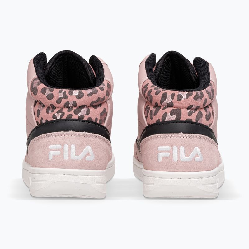 FILA Crew Mid pale mauve/leopard children's shoes 3