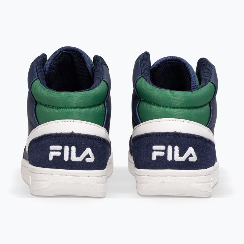 FILA Crew Mid children's shoes navy/verdant green 3