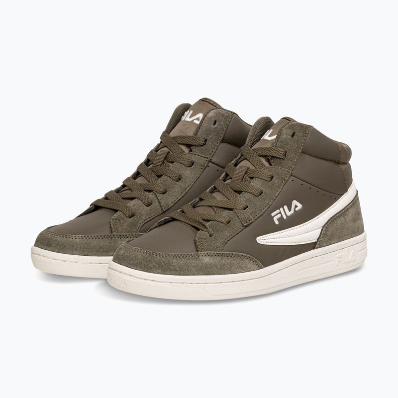 FILA Crew Mid olive night children's shoes 2