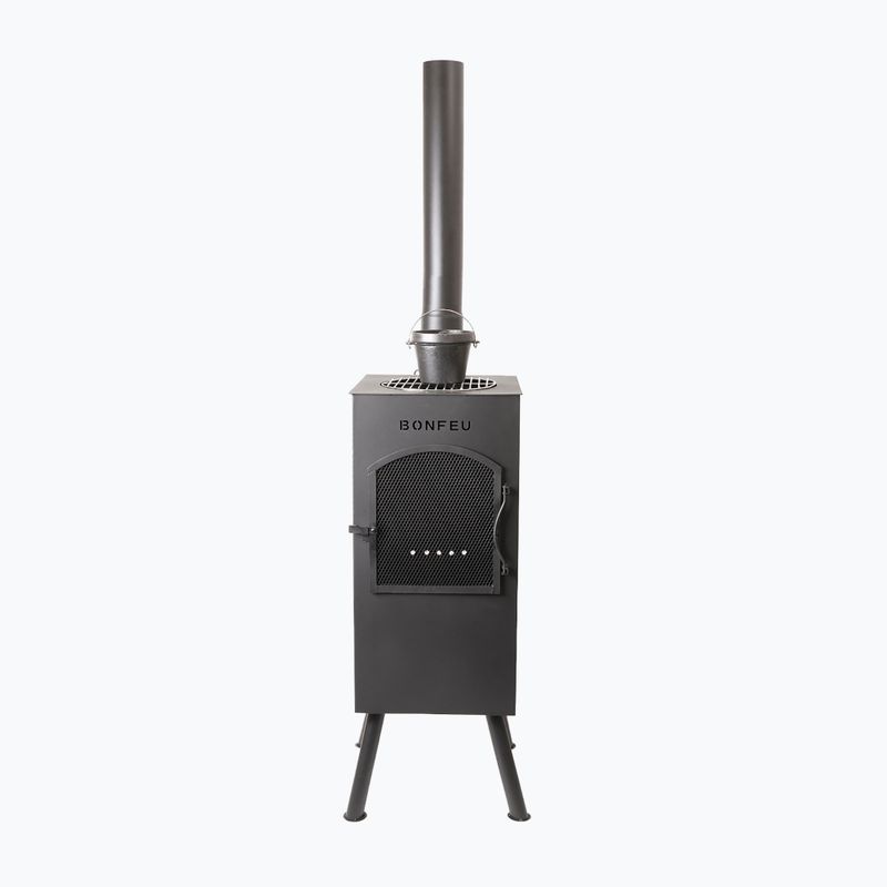 Outdoor fireplace BonFeu BonCarré black 3