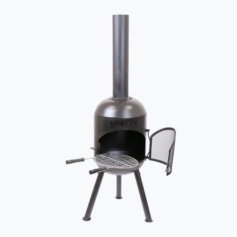 Outdoor fireplace BonFeu Bonsolo black 3