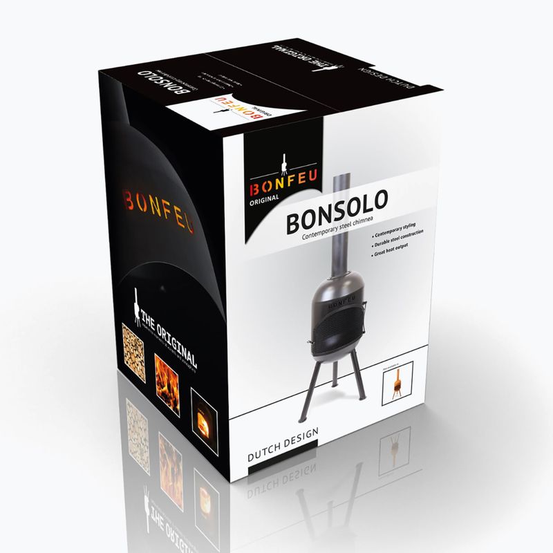 Outdoor fireplace BonFeu Bonsolo black 6