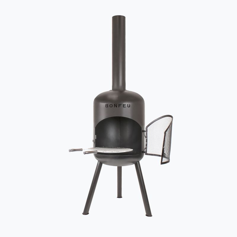 Outdoor fireplace BonFeu BonBono black 2