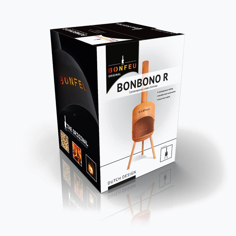 Outdoor fireplace BonFeu BonBono black 6