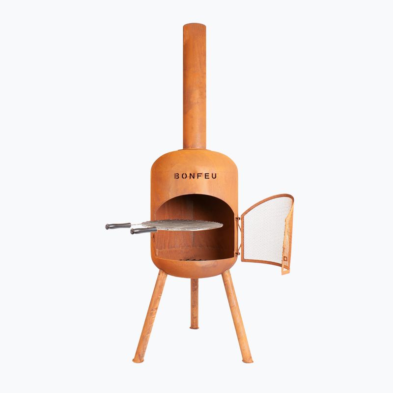 Outdoor fireplace BonFeu BonBono corten 2