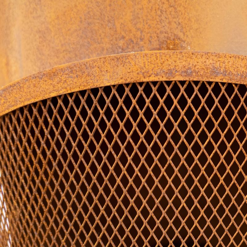 Outdoor fireplace BonFeu BonBono corten 7