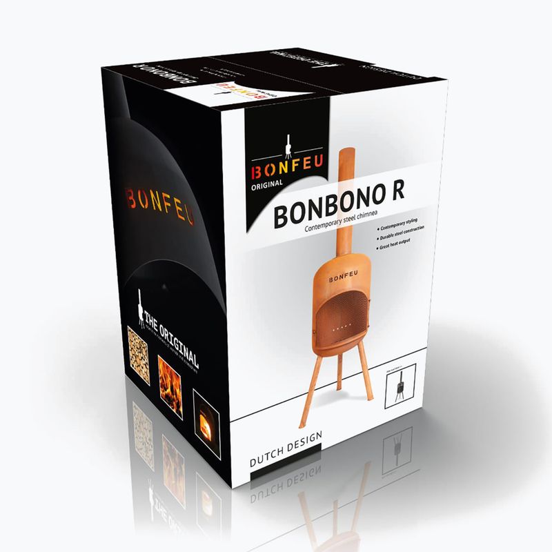 Outdoor fireplace BonFeu BonBono corten 10