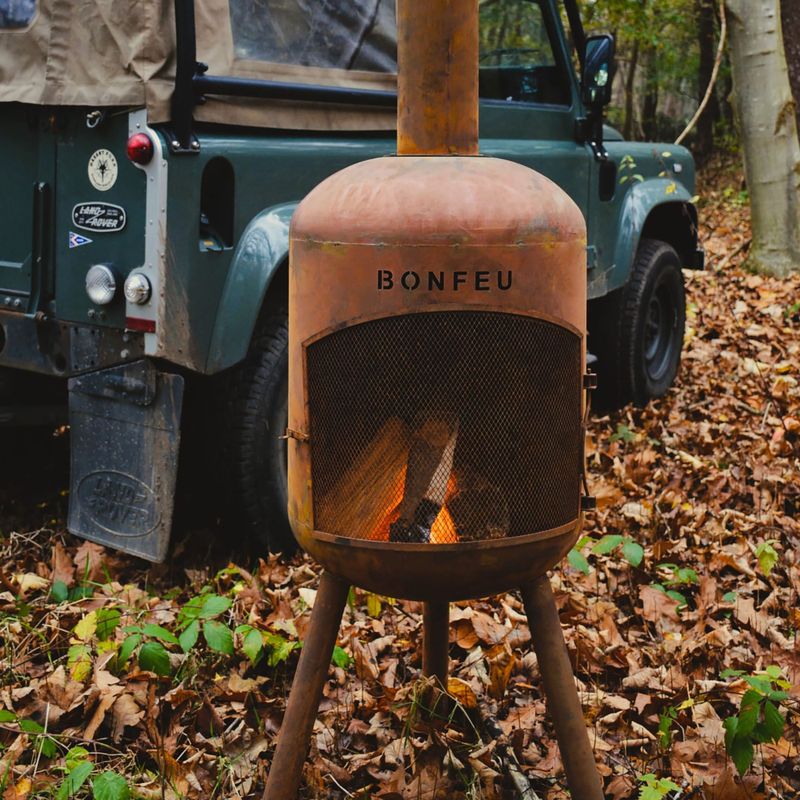 Outdoor fireplace BonFeu BonBono corten 12