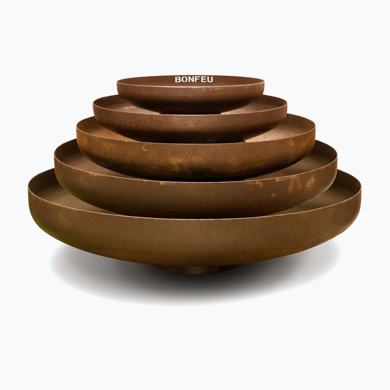 Outdoor fireplace BonFeu BonBowl corten 4